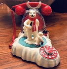 Vintage Coca-cola Polar Bear Animated Phone Landline Coke Telephone Works  video