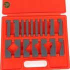 17 Pcs Precision Hardened Steel Angle Block 1 4 To 45 Degree Set Accuracy  0003 