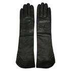 Max Mara Black Leather Women s Gloves