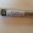 Antique Mulford Co   Salol W  Opium Druggist Bottle W  Label   Contents