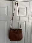 Madewell The Zip-top Crossbody purse bag Leather Purse Brown