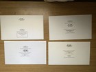 Gb - First Day Covers - Fdc - Benham X 4