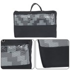 4x6 Ft Outdoor Rug Reversible Plastic Straw Patio Camping Rug Rv Black   Gray