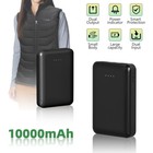 2pcs Battery Pack For Heated Vest Jacket Pants Scarf Socks Coat Usb Power Bank