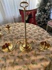 Vintage Virginia Metalcrafters Williamsburg Brass Candelabra Cw 16-63 Adjustable