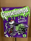 Rare  1996 Taco Bell Goosebumps Promotional Sign With Yard Stake 41 5    Height 