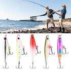 5x Luminous Fishing Lure Bait Artificial Shrimp Lures Soft Hook Prawn Baits Kit