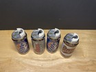 Lamp Light Beer Can Lighter Lot Of 4