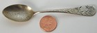 Antique Victorian Sterling Souvenir Etched Bowl Pasadena Cal  Spoon Wendell Mfg 
