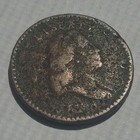 1794 Liberty Cap Half Cent  C-9a   Small Lettered Edge- Enviromental Details