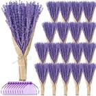 18 Bunches Dried Lavender Bundles - Natural 15 7  Flowers For Weddings  Crafts 