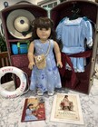 Vintage American Girl Doll  Samantha C 1996  Trunk  10 Outfits  Tea Set    Acces