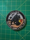 332 Aew Pvc Patch Centcom  crushing Ammo  A-10c F-15e F-16c Mq-9 Black Panther 