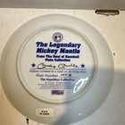 Hamilton Collection Mickey Mantle New York Yankees Collector Plate 1992 Vintage