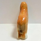 Porcelain Afghan Hound Dog Figurine Lomonosov Russia Circa 1950s