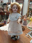 Antique German Simon Halbig Bisque Doll