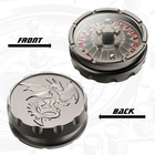 D20 Roulette Fidget Spinner Dice Set     Metallic Dragon D d Dice For Rpgs