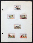Antique Vintage Matchbox Label Lot Cherubs Gnomes Sakerhets Dandstickor Sweden