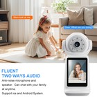2 Way Video Calling Camera 1080p Hd Wifi Home Security Cam Night Vision 360  