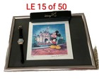 Welcome To Disneyland Disney Artist Watch   Framed Art Le 15 Of 50 Mickey Mouse 
