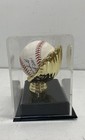 Mlb Baseball Autographed Official Major League Ball 2001 With Bcw Display Case