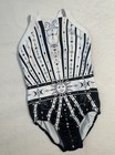 Sylvia P  Leotard  Gymnastics Tank Dance Cosmic Evil Eye Sun Leo Gk Girl Size  6
