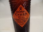 Vintage 1940s Orange Crush 7 Oz Soda Pop Bottle Beehive Ribber Amber Glass