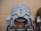  4 Vtg Ornate Louden Barn Door Hangers Rollers Use W 1 1 4  Flat Track Fb Is99 9