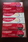 Lot Of 6 Colgate Toothpaste Optic White Charcoal Stain Fighter Total Active
