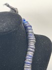 Antique Dutch Dogon Donut Trade Beads Cobalt Blue Late 1700 s Likely 11  Strand