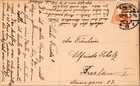 1915 Wwi Berlin To Breslau Rppc Germania Stamp Ein Deutsches M  dchen Npg