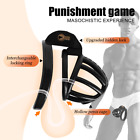 Resin Male Chastity Cage Device For Men Locking Belt With 4 Rings Lockable Bdsm