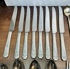 65 Pcs Vintage Oneida Ltd Margate Silverplate Rogers Co Silverware Flatware