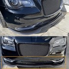 Chrysler 300 Base Model Front Bumper Lip Splitter Spoiler - Gloss Black