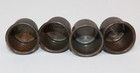 4 New Oil Bottle  Spout Dust Caps For Master Oil Bottle Spouts Metal