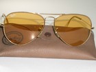 1980 s 62  14mm Vintage B l Ray Ban Changeables Ambermatic Aviator Sunglasses