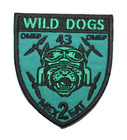 Ukraine Army Patch 43th Separate Mechanized Brigade 2 Wild Dogs Battalion Hook