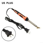100w Electric Soldering Iron Kit Plastic Welding Tool Bumper Kayak Repair