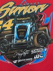 Landon Simon  24 Sprint Car Racing 2 Sided Red T-shirt 2xl Xxl