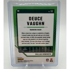 Deuce Vaughn Green Prizm 2024 Panini Donruss Optic Football No  52 Nfl Cowboys