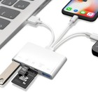Lector De Tarjetas De Memoria 5 En 1 Adaptador Usb Otg Y Lector De Tarjetas Sd