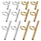 12pcs Brooch To Pendant Converters  3 Sizes Brass Pins Pendant Converters  Go   