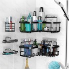 Corner Shower Caddy 5 Pack  Large Capacity Shower Organizer  Upgraded Stronge   