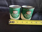 Vintage Pair Of Texaco Transmission Stop Leak And Seal Conditioner Cans Full