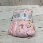Gerber Baby Girls 3-pack Terry Lined Organic Burp Cloths New Floral Stripes Cute