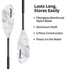 Seasense Xtreme 2 Kayak Paddle White-black 84in 2-piece Fiberglass Nylon