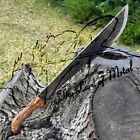 Ubr Custom Handmade High Carbon Steel Camping Machete With Leather Sheath