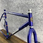 Vintage Bridgestone Mb-6 Frame Set 19 5 In Mb6 90s Mtb Cafe Crmo 26  135 Blue