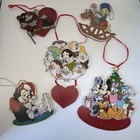 Snow White And The Seven Dwarfs Kurt Adler Disney Vintage Ornaments Lot 13