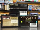 Kenwood Rare Vintage Cassette Blank 1 Piece Original Release Japan Collectible